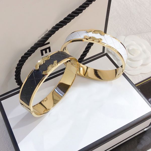 stainless steel gold bangle bracelets women luxury designer double layer structure letter jewelry gift bangles mens bracelet, Black
stainless steel gold bangle bracelets women luxury designer double layer structure letter jewelry gift bangles mens bracelet, Black
