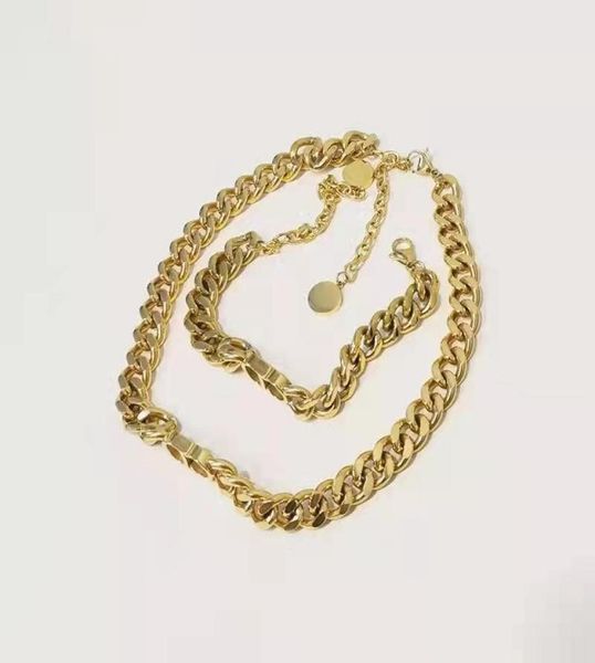 fashion choker letter necklace bracelet 18k gold plated necklaces chain earring for men and women party lovers gift hip hop choker4167482, Golden;silver
fashion choker letter necklace bracelet 18k gold plated necklaces chain earring for men and women party lovers gift hip hop choker4167482, Golden;silver