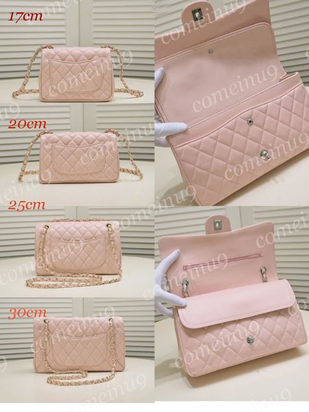 women's double flap bag pink lambskin quilted chain shoulder bags 25cm genuine caviar leather crossbody purse 30cm gold hardware design
women's double flap bag pink lambskin quilted chain shoulder bags 25cm genuine caviar leather crossbody purse 30cm gold hardware design