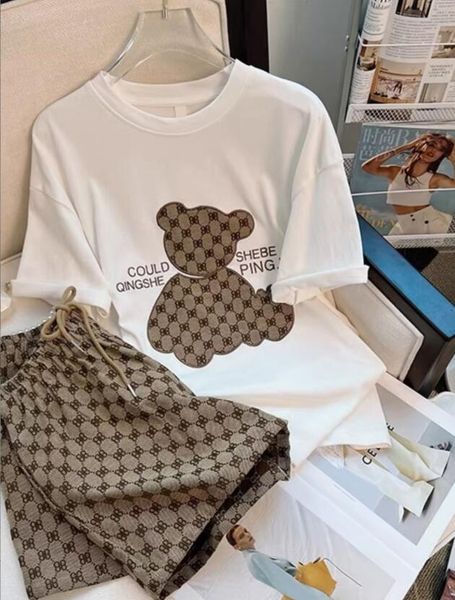 women's tracksuits 2023 summer new fashion leisure sports women's set letter printing short sleeve shorts women's two piece s, Gray
women's tracksuits 2023 summer new fashion leisure sports women's set letter printing short sleeve shorts women's two piece s, Gray
