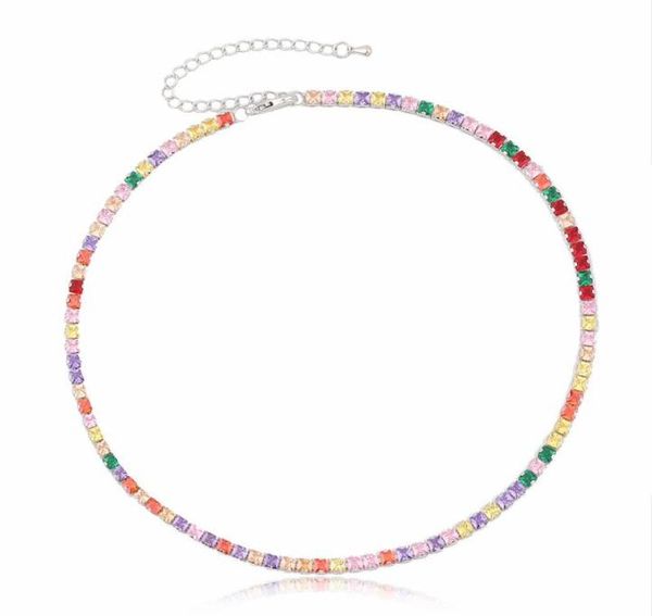 pendant necklaces 2021 gold color rainbow cz paved square crystal colorful zirconia tennis chain choker necklace fashion jewelry c5532917, Silver
pendant necklaces 2021 gold color rainbow cz paved square crystal colorful zirconia tennis chain choker necklace fashion jewelry c5532917, Silver