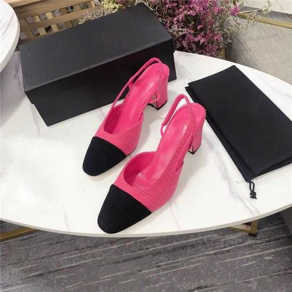 fashion-latest women tweed patchwork summer sandals chunky heel square head sandals empty back small fragrance wind sandals wedding, Black
fashion-latest women tweed patchwork summer sandals chunky heel square head sandals empty back small fragrance wind sandals wedding, Black