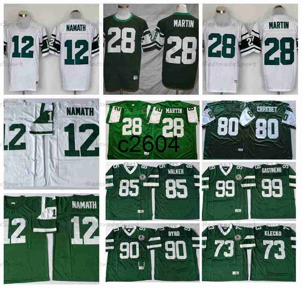 c2604 vintage 28 curtis martin 12 joe namath football jerseys 73 joe klecko 90 dennis byrd 99 mark gastineau 85 wesley walker 80 wayne chreb, Black
c2604 vintage 28 curtis martin 12 joe namath football jerseys 73 joe klecko 90 dennis byrd 99 mark gastineau 85 wesley walker 80 wayne chreb, Black