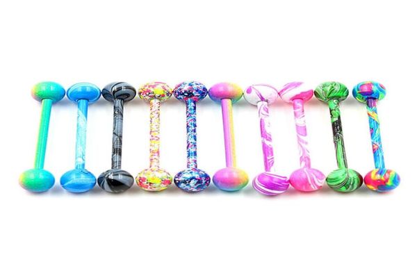 bulk colorful flexible barbell stud tongue ring ball bars body piercingps20339324673, Silver
bulk colorful flexible barbell stud tongue ring ball bars body piercingps20339324673, Silver
