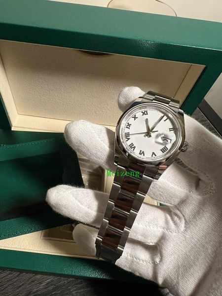 luxury wristwatch brand new men's automatic watches datejust white watch 126300, Slivery;golden
luxury wristwatch brand new men's automatic watches datejust white watch 126300, Slivery;golden