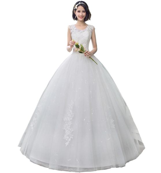 tulle ball gown wedding dresses with lace appliques 2019 ivory scoop neck bridal gown lace up vestido de novia corto6584812, White
tulle ball gown wedding dresses with lace appliques 2019 ivory scoop neck bridal gown lace up vestido de novia corto6584812, White
