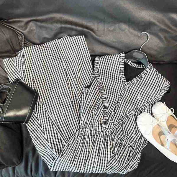 basic & casual dresses designer pleated and trimmed v-neck embroidered small plaid vest dress for women's 2023 summer new sweet first l, Black;gray
basic & casual dresses designer pleated and trimmed v-neck embroidered small plaid vest dress for women's 2023 summer new sweet first l, Black;gray