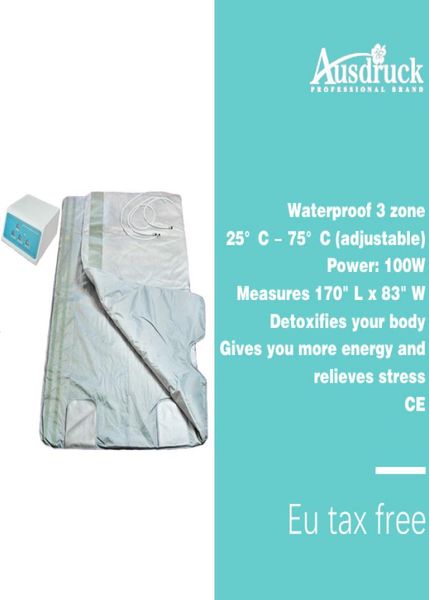 eu tax 3 zones far infrared sauna slimming blanket heating therapy body slim fat burning equipment3224908
eu tax 3 zones far infrared sauna slimming blanket heating therapy body slim fat burning equipment3224908