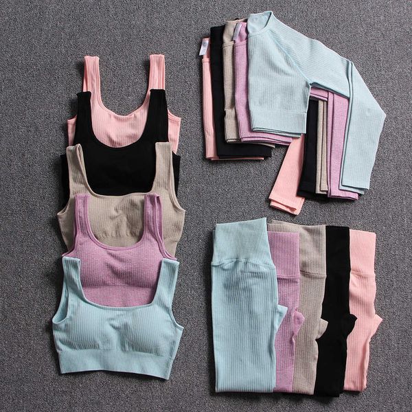 women's tracksuits seamless woman sportswear yoga sets workout sports bra gym clothing high waist legging fitness women tracksuit athle, Gray
women's tracksuits seamless woman sportswear yoga sets workout sports bra gym clothing high waist legging fitness women tracksuit athle, Gray