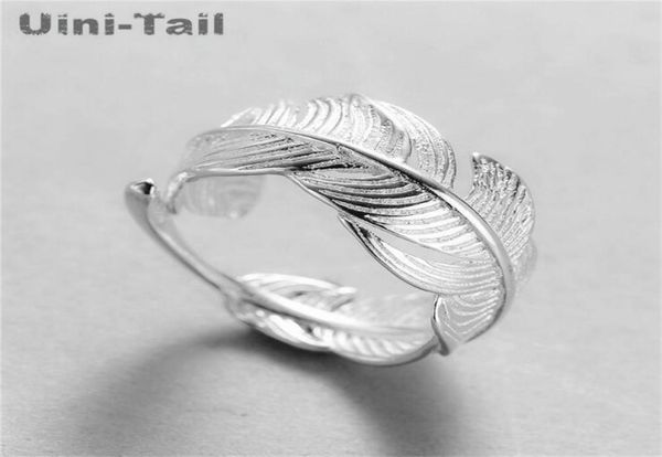 uinitail 2018 new 925 sterling silver open feather ring adjustable size girl jewelry fashion tide flow jewelry4463900
uinitail 2018 new 925 sterling silver open feather ring adjustable size girl jewelry fashion tide flow jewelry4463900