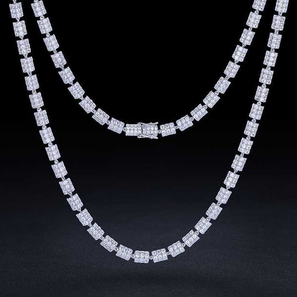 2023 new arrival hip hop jewelry punk style 7mm 925 sterling silver vvs moissanite diamond iced out link chain necklace
2023 new arrival hip hop jewelry punk style 7mm 925 sterling silver vvs moissanite diamond iced out link chain necklace