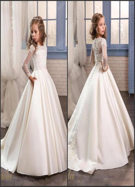 princess white lace flower girl dresses 2019 new sheer long sleeves first communion birthday party dresses girls pageant dress for1216558, White;blue
princess white lace flower girl dresses 2019 new sheer long sleeves first communion birthday party dresses girls pageant dress for1216558, White;blue