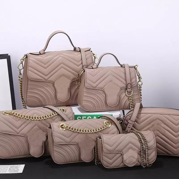 2023 crossbody bag women handbag purse genuine leather totes shoulder bags wave pattern golden chain classic letter flap handbags wallet 5 s, Black;red
2023 crossbody bag women handbag purse genuine leather totes shoulder bags wave pattern golden chain classic letter flap handbags wallet 5 s, Black;red