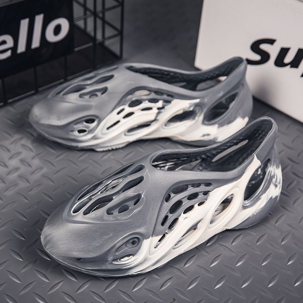 new summer men's casual sandals outdoor women beach shoes fashion indoor slippers wading lazy hole shoes couple camouflage gray, Black
new summer men's casual sandals outdoor women beach shoes fashion indoor slippers wading lazy hole shoes couple camouflage gray, Black
