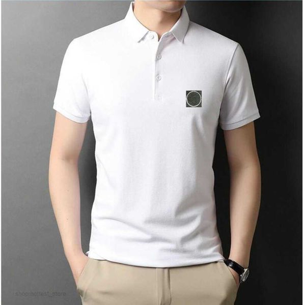 a2 brand stone jacket polos island summer classic solid mercerized cotton polo shirt men's short sleeve t-shirt is land casual versatil, White;black
a2 brand stone jacket polos island summer classic solid mercerized cotton polo shirt men's short sleeve t-shirt is land casual versatil, White;black