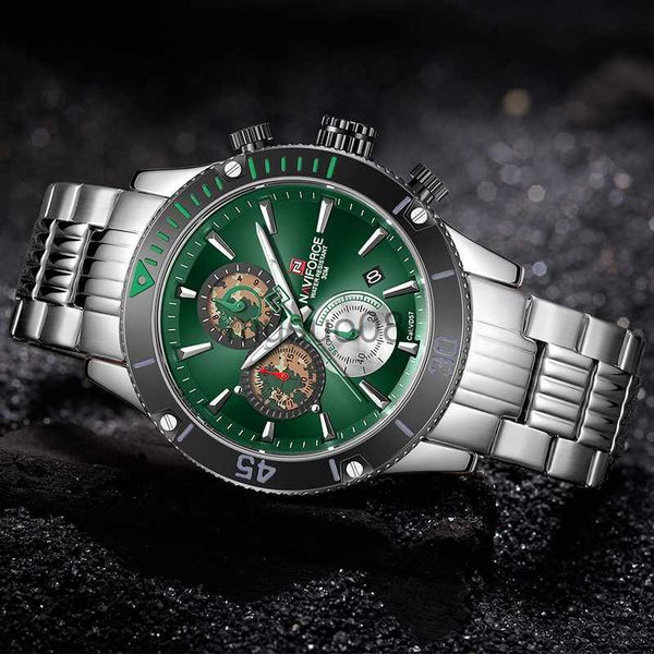 other watches men watches naviforce brand stainless steel quartz watch men chronograph military sport clock wrist watch relogio masculino253, Slivery;black
other watches men watches naviforce brand stainless steel quartz watch men chronograph military sport clock wrist watch relogio masculino253, Slivery;black
