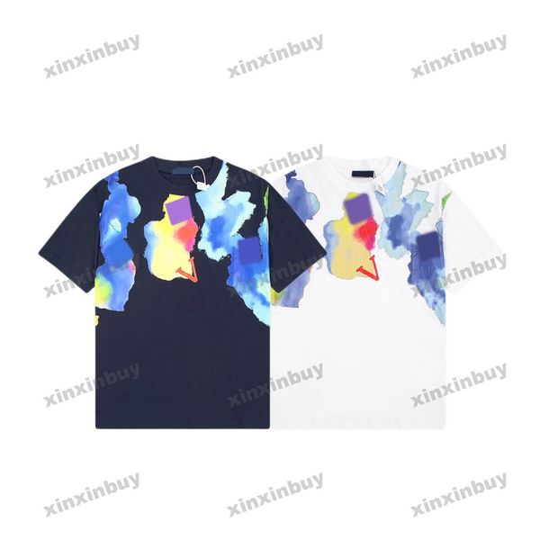 xinxinbuy men designer tee t shirt 23ss paris inkjet letters print pattern short sleeve cotton women white green s-2xl, Black;brown
xinxinbuy men designer tee t shirt 23ss paris inkjet letters print pattern short sleeve cotton women white green s-2xl, Black;brown