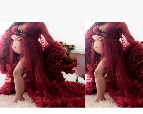 2021 maternity dress for poshoot or babyshower maternity prom gowns designer shooting dress dark red ruffles long sleeves eveni5971690, Black
2021 maternity dress for poshoot or babyshower maternity prom gowns designer shooting dress dark red ruffles long sleeves eveni5971690, Black