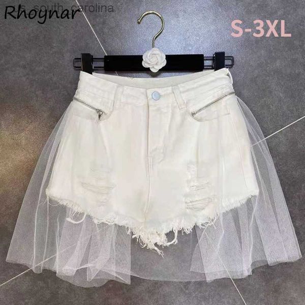 shorts women patchwork ripped denim vintage summer y2k youth s-3xl design female fashion harajuku streetwear popular leisure ins l230522, White;black
shorts women patchwork ripped denim vintage summer y2k youth s-3xl design female fashion harajuku streetwear popular leisure ins l230522, White;black