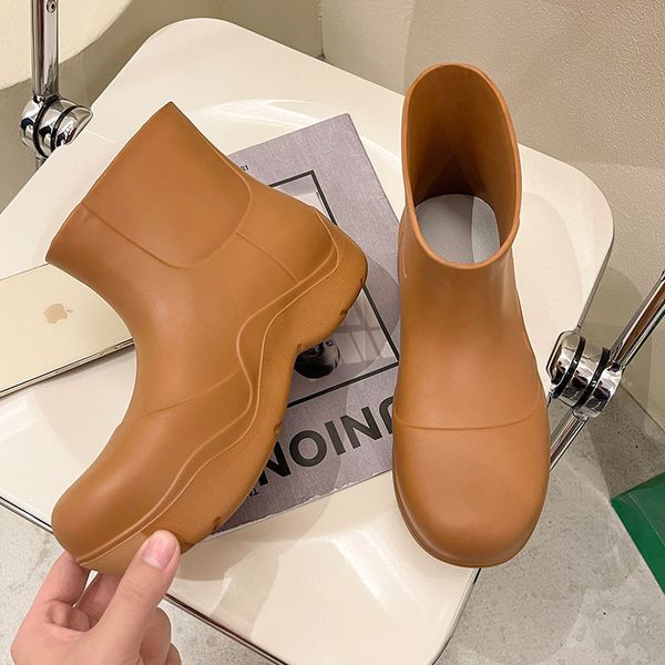 designer boots short boots anti slip and fashionable outer wear of rain boots versatile rain boots water shoes thick soles women lightweight, Black
designer boots short boots anti slip and fashionable outer wear of rain boots versatile rain boots water shoes thick soles women lightweight, Black