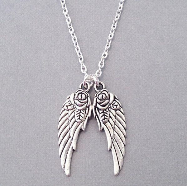 vintage silver double angel wings charms statement chain choker pendantnecklaces for woman clothing fashion jewelry bijoux 10pcs 3277559
vintage silver double angel wings charms statement chain choker pendantnecklaces for woman clothing fashion jewelry bijoux 10pcs 3277559
