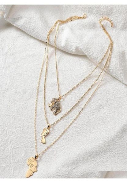 s1582 fashion jewelry multilayer necklace metallic elephant egyptian pharaoh yan heart africa sqcpcd queen668923796, Silver
s1582 fashion jewelry multilayer necklace metallic elephant egyptian pharaoh yan heart africa sqcpcd queen668923796, Silver