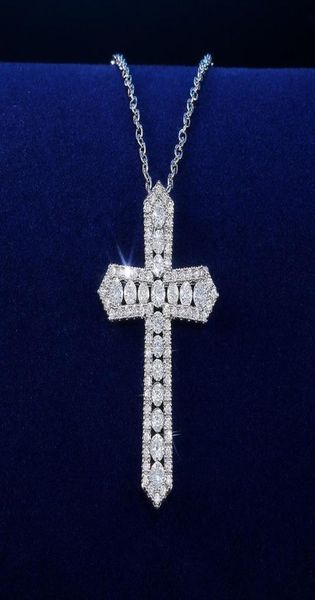 pendant necklaces luxury trendy silver plated cross for women and men shine white cz stone full paved fashion jewelry party gift2078493
pendant necklaces luxury trendy silver plated cross for women and men shine white cz stone full paved fashion jewelry party gift2078493