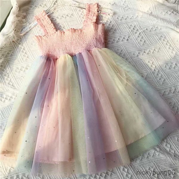 girl's dresses girls dress crumpled mesh princess summer new fashion baby kids children's clothing r230607, Red;yellow
girl's dresses girls dress crumpled mesh princess summer new fashion baby kids children's clothing r230607, Red;yellow