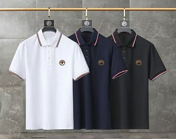 2023 fashion designer men's polo shirt classic high fashion casual men's party short sleeve t-shirt men's cotton comfort tren, White;black
2023 fashion designer men's polo shirt classic high fashion casual men's party short sleeve t-shirt men's cotton comfort tren, White;black