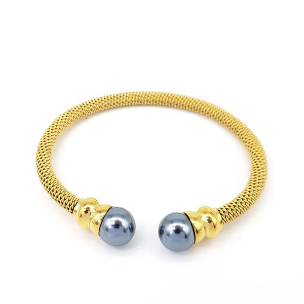fashion titanium steel pearl wire rope gold enamel bangle bracelet cable wire bracelet designer brand jewelry, Black
fashion titanium steel pearl wire rope gold enamel bangle bracelet cable wire bracelet designer brand jewelry, Black