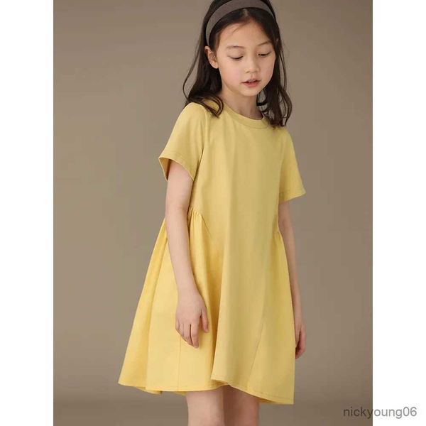 girl's dresses summer girls' short sleeve kids solid cotton casual dress girl clothing children toddler in yellow 4-14years r23060, Red;yellow
girl's dresses summer girls' short sleeve kids solid cotton casual dress girl clothing children toddler in yellow 4-14years r23060, Red;yellow