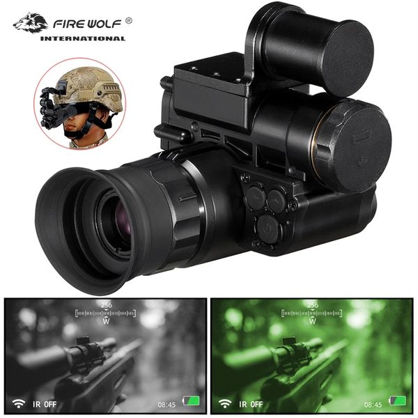 fire wolf nvg10 1920x720p hunting digital range 300m/656ft head-mounted monocular green observation night vision instrument
fire wolf nvg10 1920x720p hunting digital range 300m/656ft head-mounted monocular green observation night vision instrument