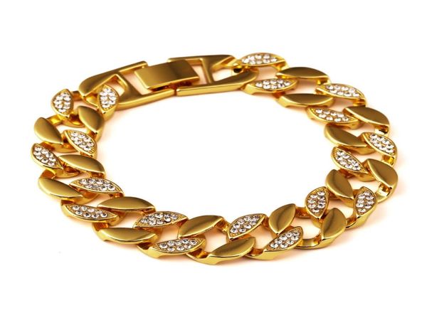 new mens bracelets bling rhinestone gold necklace bracelet set hip hop fashion jewelry4611867, Black
new mens bracelets bling rhinestone gold necklace bracelet set hip hop fashion jewelry4611867, Black