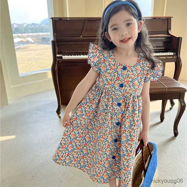 girl's dresses and toddler summer floral dress kids sleeveless cotton casaul tank for girls ruffles sundress children clothing r230607, Red;yellow
girl's dresses and toddler summer floral dress kids sleeveless cotton casaul tank for girls ruffles sundress children clothing r230607, Red;yellow