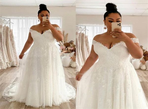 2022 plus size wedding dress a line off the shoulder lace big bridal gowns appliques zip back gorgeous lady marriage dresses white2497777, White
2022 plus size wedding dress a line off the shoulder lace big bridal gowns appliques zip back gorgeous lady marriage dresses white2497777, White