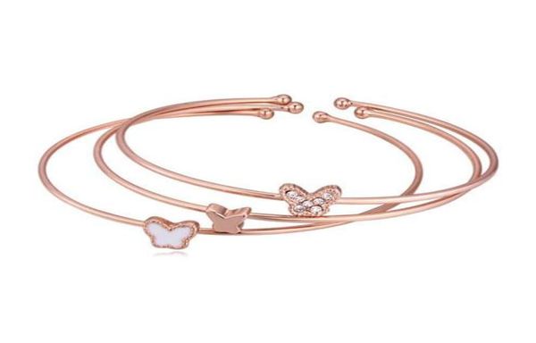 bracelets for women luxury fashion zircon 18k gold plated alloy butterfly bangles jewelry 3piece set open bangles9906782, Black
bracelets for women luxury fashion zircon 18k gold plated alloy butterfly bangles jewelry 3piece set open bangles9906782, Black