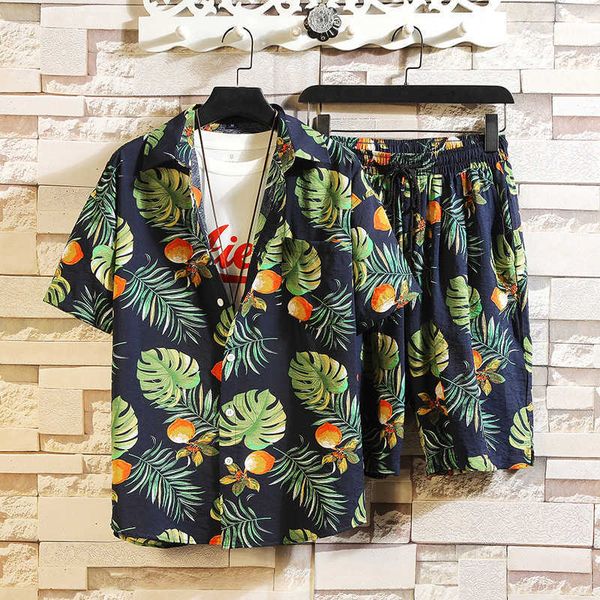 summer men's shirts short sleeve beach shirt and short set men print loose shirt suit for men bxyl, White;black
summer men's shirts short sleeve beach shirt and short set men print loose shirt suit for men bxyl, White;black