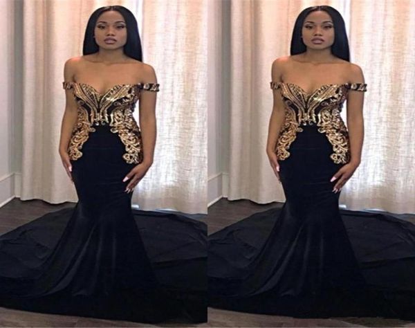 african mermaid black prom dresses long gold appliques elegant off shoulder custom black girls evening gowns celebrity runway dres1096639, Black;red
african mermaid black prom dresses long gold appliques elegant off shoulder custom black girls evening gowns celebrity runway dres1096639, Black;red