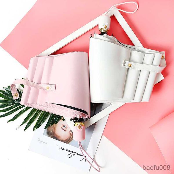 umbrellas automatic umbrella simple solid color black coating umbrella three-folding sun umbrella rain anti-uv adults parasol r230607
umbrellas automatic umbrella simple solid color black coating umbrella three-folding sun umbrella rain anti-uv adults parasol r230607
