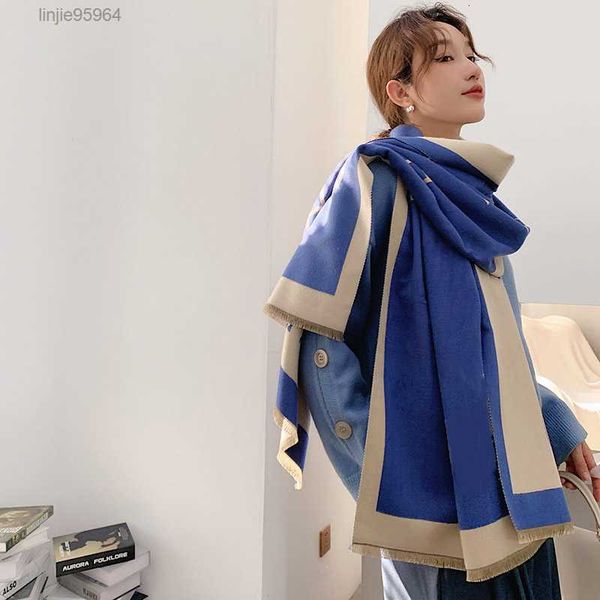 six style letter cashmere designer scarf soft woolen shawl portable warmth thickening plaid sofa horse fleece knitted blanket 65*190cmg0m5{c, Blue;gray
six style letter cashmere designer scarf soft woolen shawl portable warmth thickening plaid sofa horse fleece knitted blanket 65*190cmg0m5{c, Blue;gray