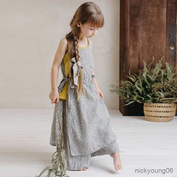 girl's dresses linen striped pinafore dress for girls summer new casual sleeveless waist drawstring tz226 r230607, Red;yellow
girl's dresses linen striped pinafore dress for girls summer new casual sleeveless waist drawstring tz226 r230607, Red;yellow