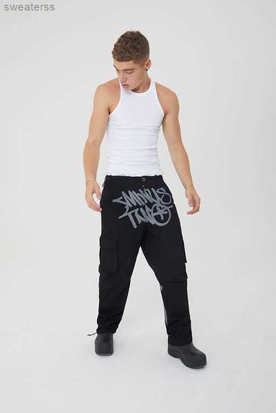 minus two fashionable new cargo pants with hip hop y2k retro streetwear harajuku loose men multiple pockets joggers, Blue
minus two fashionable new cargo pants with hip hop y2k retro streetwear harajuku loose men multiple pockets joggers, Blue