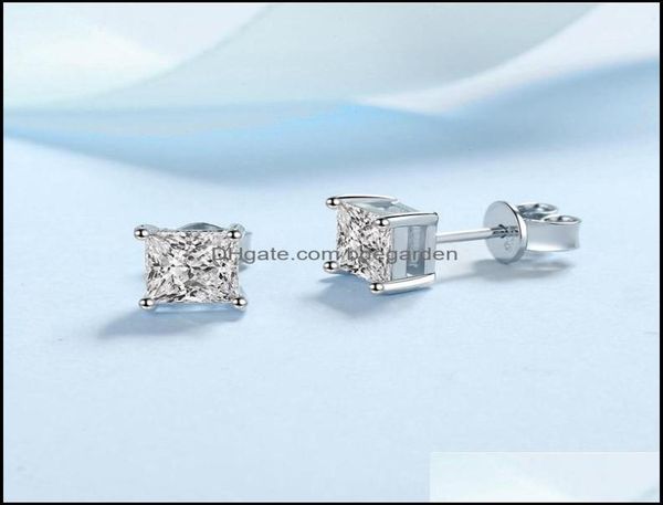 stud earrings jewelry princess cut 2ct diamond test passed rhodium plated 925 sier d color couple gift 220211 drop delivery 2021 j4447108, Golden;silver
stud earrings jewelry princess cut 2ct diamond test passed rhodium plated 925 sier d color couple gift 220211 drop delivery 2021 j4447108, Golden;silver