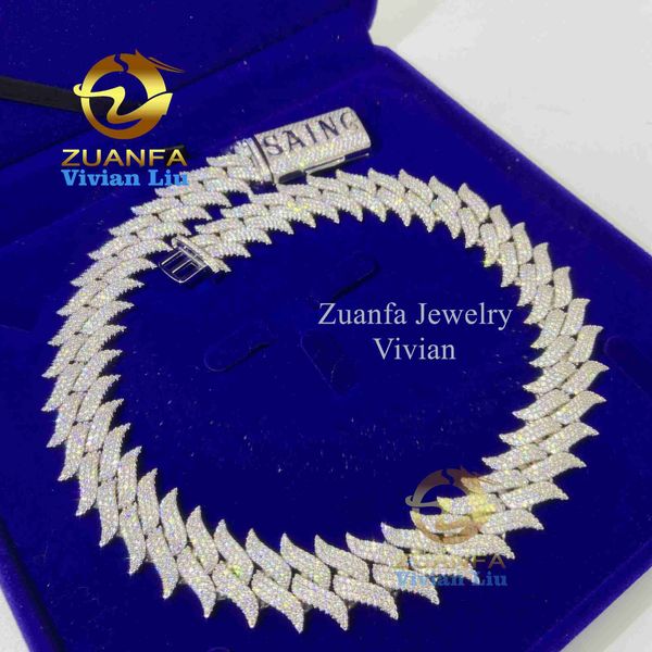 hip hop fine jewelry 925 sterling silver vvs moissanite iced out miami wholesale cuban link chain
hip hop fine jewelry 925 sterling silver vvs moissanite iced out miami wholesale cuban link chain