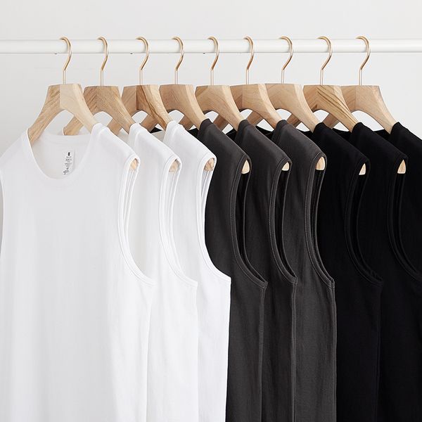 men t-shirt shoulder men's sports fitness vest cotton white short-sleeved undershirt 2xl 3xl 4xl, White;black
men t-shirt shoulder men's sports fitness vest cotton white short-sleeved undershirt 2xl 3xl 4xl, White;black