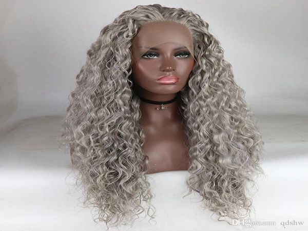 grey synthetic lace front wig curly with baby hair half hand tied heat resistant fiber silver grey synthetic wigs for black women1529859, Black;brown
grey synthetic lace front wig curly with baby hair half hand tied heat resistant fiber silver grey synthetic wigs for black women1529859, Black;brown