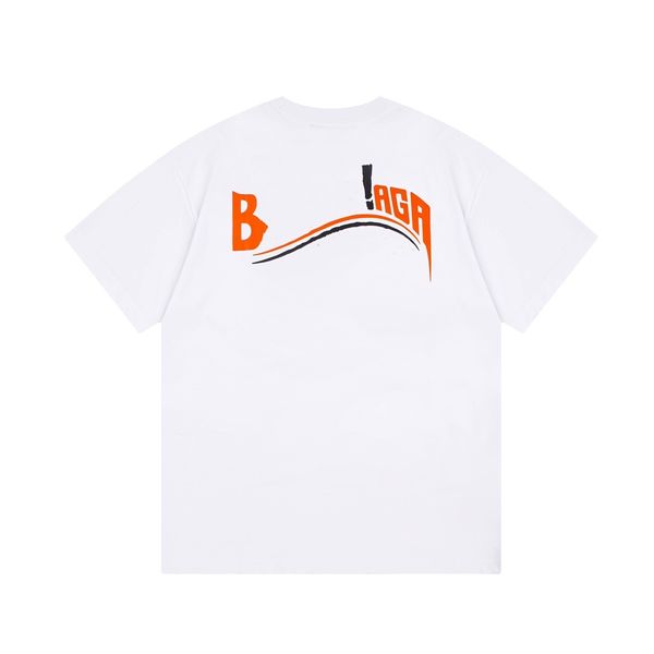 designer men's t-shirt sea wave letter print pattern back large letter print couples with short-sleeved t-shirt, White;black
designer men's t-shirt sea wave letter print pattern back large letter print couples with short-sleeved t-shirt, White;black