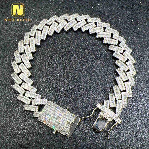 18k gold/rose gold plated cuban link necklace iced out cz diamond chains hip hop fashion jewelry men cuban necklaces bracelets, Silver
18k gold/rose gold plated cuban link necklace iced out cz diamond chains hip hop fashion jewelry men cuban necklaces bracelets, Silver