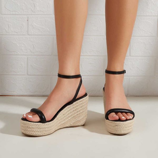 sandals new summer buckle strap wedges platform women fashion open toe party high heels gladiator ladies shoes 230511, Black
sandals new summer buckle strap wedges platform women fashion open toe party high heels gladiator ladies shoes 230511, Black