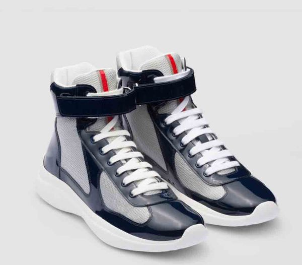 luxury men's casual shoes american cup bike high sneaker black patent leather outdoor fashion sports runner lace up trainers with box 3
luxury men's casual shoes american cup bike high sneaker black patent leather outdoor fashion sports runner lace up trainers with box 3